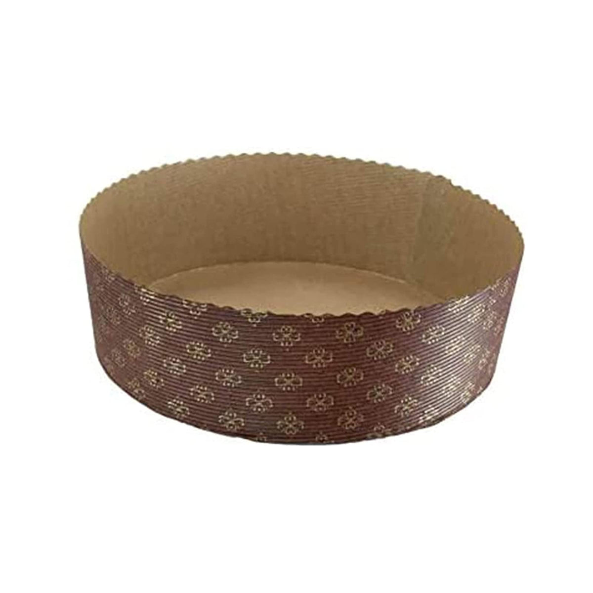 Round Paper Baking Cake Pan, Disposable Brown Baking Mold 12ct, Personal  Serving Size, All Natural Recyclable, Microwave Oven & Perfect for Muffins