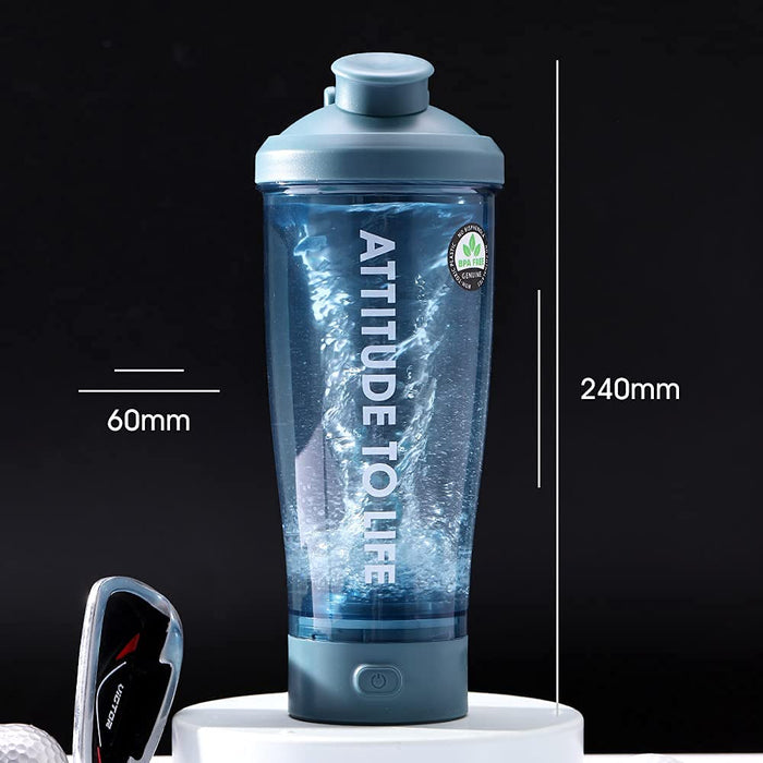 Protein Shaker Bottle 28 OZ Leak Proof Smoothies Mixer Water Blender Cup  700ml for Gym Fitness Sports