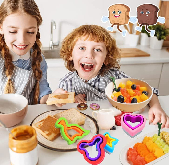 12 pcs Sandwich Cutter and Sealer for kids - Uncrustables Sandwich Mak —  CHIMIYA