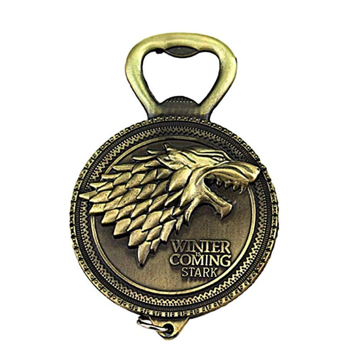 Hand Of The King Bottle Opener 3-Pack - Game Of Thrones Style - Bronze and Silver - Perfect Barware Man Cave - Unique GOT Custom