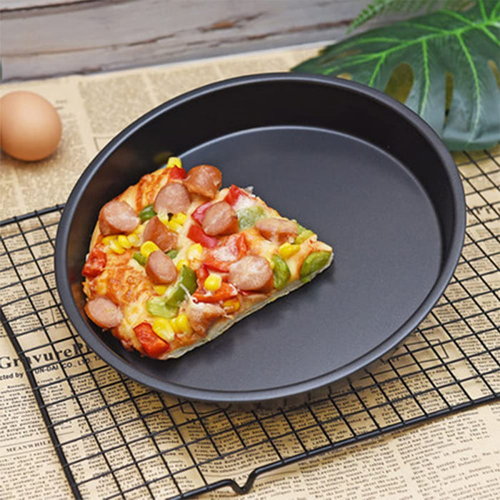 Carbon Steel Non-stick Bakeware, Round Shape Plate, Cake Pizza Pan Baking  Mould