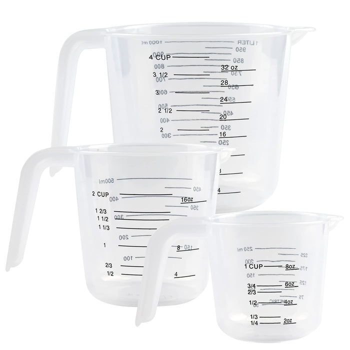  Smithcraft Measuring Cups, 8 Piece Dry Measuring Cup
