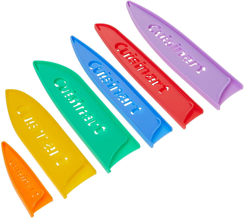 12 Piece Color Knife Set with Blade Guards