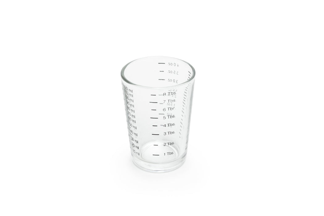 Measuring Cups Glass - Small Glass Measuring Cup Oz/Ml/Teaspoon/Tablespoon 4 Scales 1Ounce 30ml Kitchen Tool