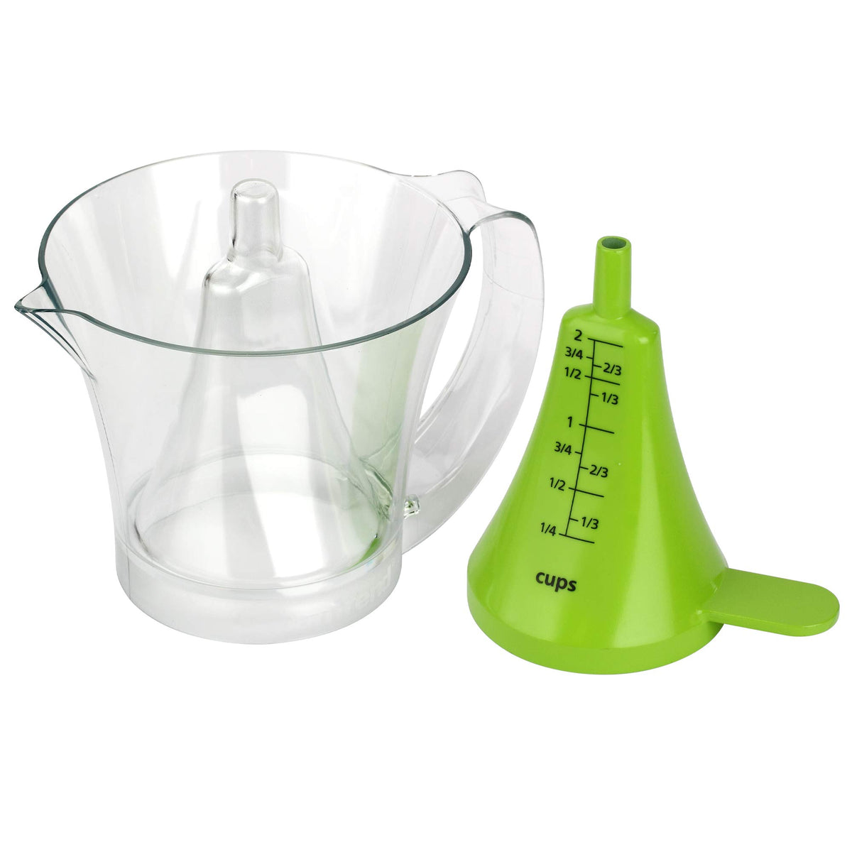 DOTINGHUX Measuring Cup, 3/4 Cup, Clear