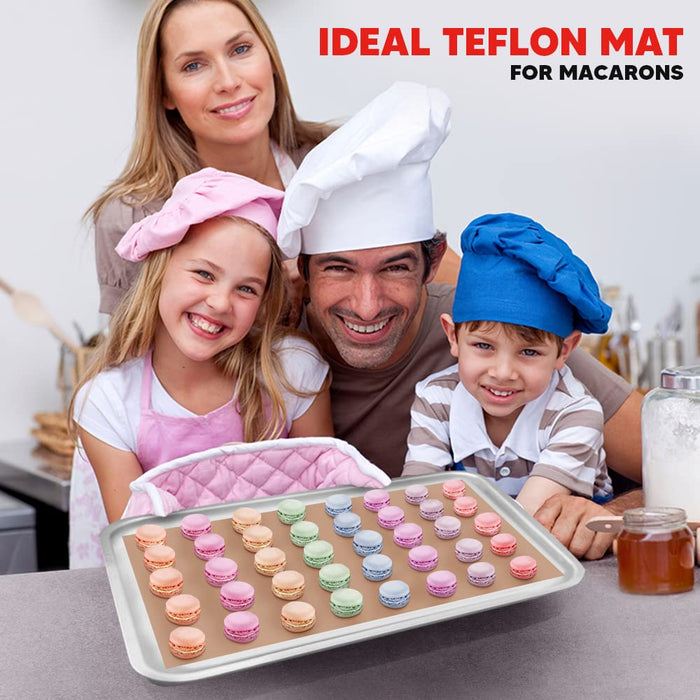 ThreadNanny 3-Pack Teflon Mat Oven Liner Sheets 16 x 20â€ for