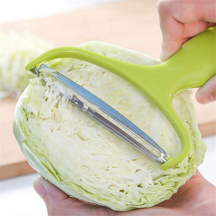 Zonster 1pc Cabbage Grater Slicer Potato Peeler Vegetable Cutter Salad Maker Stainless Steel Fruit Peelers Zesters