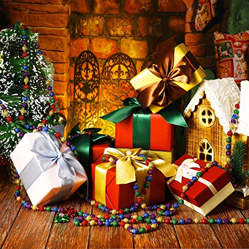 Hicarer 15 Feet Christmas Multi-Color Beaded Garland Christmas Tree Ga —  CHIMIYA