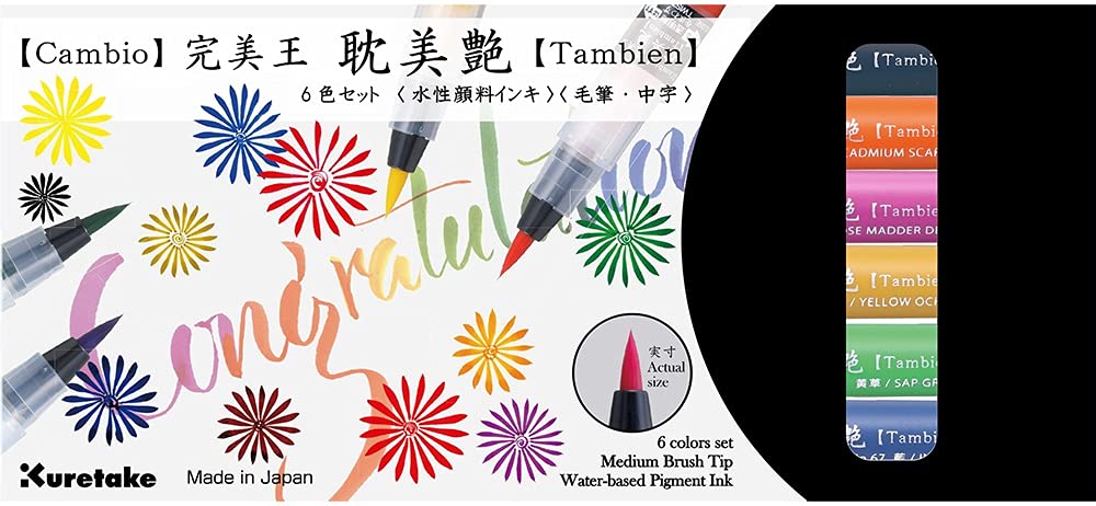 Kuretake ZIG Calligraphy Marker Pens, 12 Colors set, 2mm. & 3.5mm Dual Tip  Markers, AP-Certified, Photo-Safe, Acid Free, Lightfast, Odourless, For