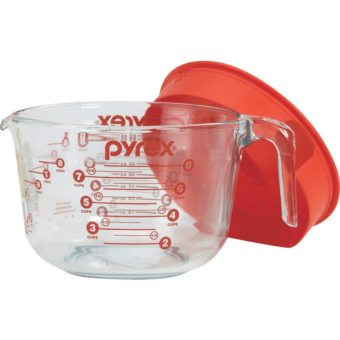 Pyrex Tempered Glass Liquid Measuring Cups Set, Includes 1-Cup, 2-Cup,  4-Cup, and 8-Cup, Dishwasher, Freezer, Microwave, and Preheated Oven Safe