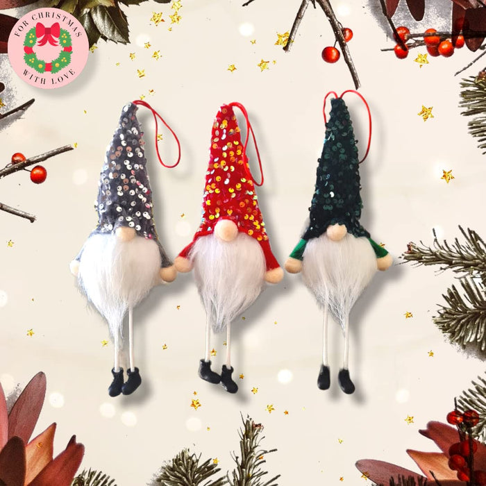 Light Up Christmas Gnomes 3PCS, Christmas Decorations, Handmade