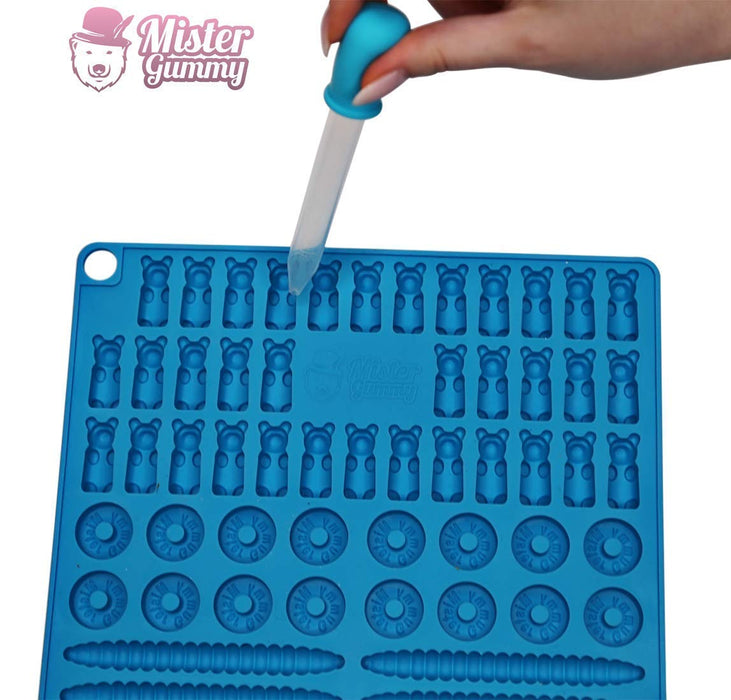 DIY Assorted Traditional Gummy Mold by Mister Gummy