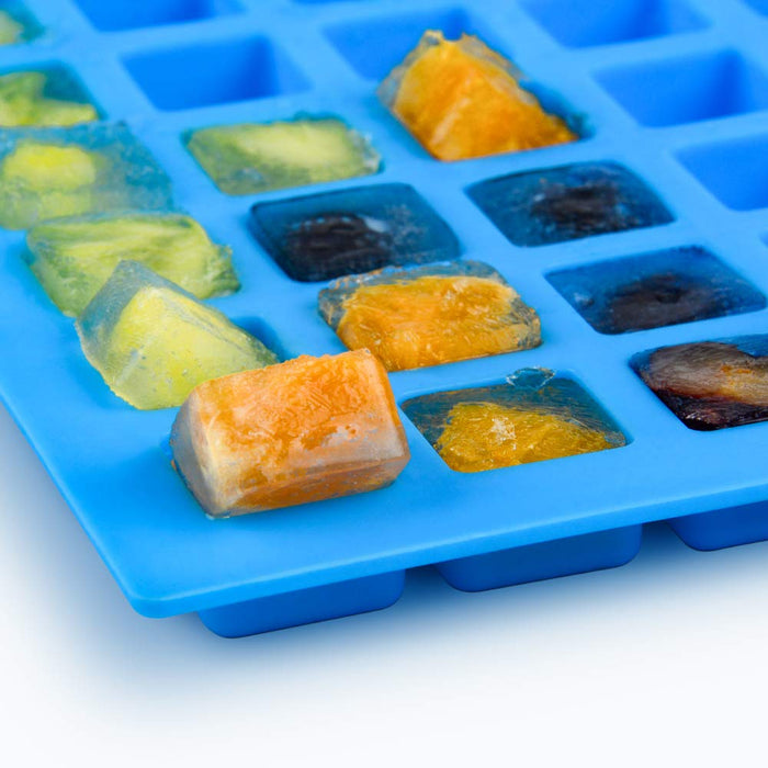 40 Cavity Square Silicone Mold Caramel Candy Chocolate Whiske Ice Cube DIY  Mould