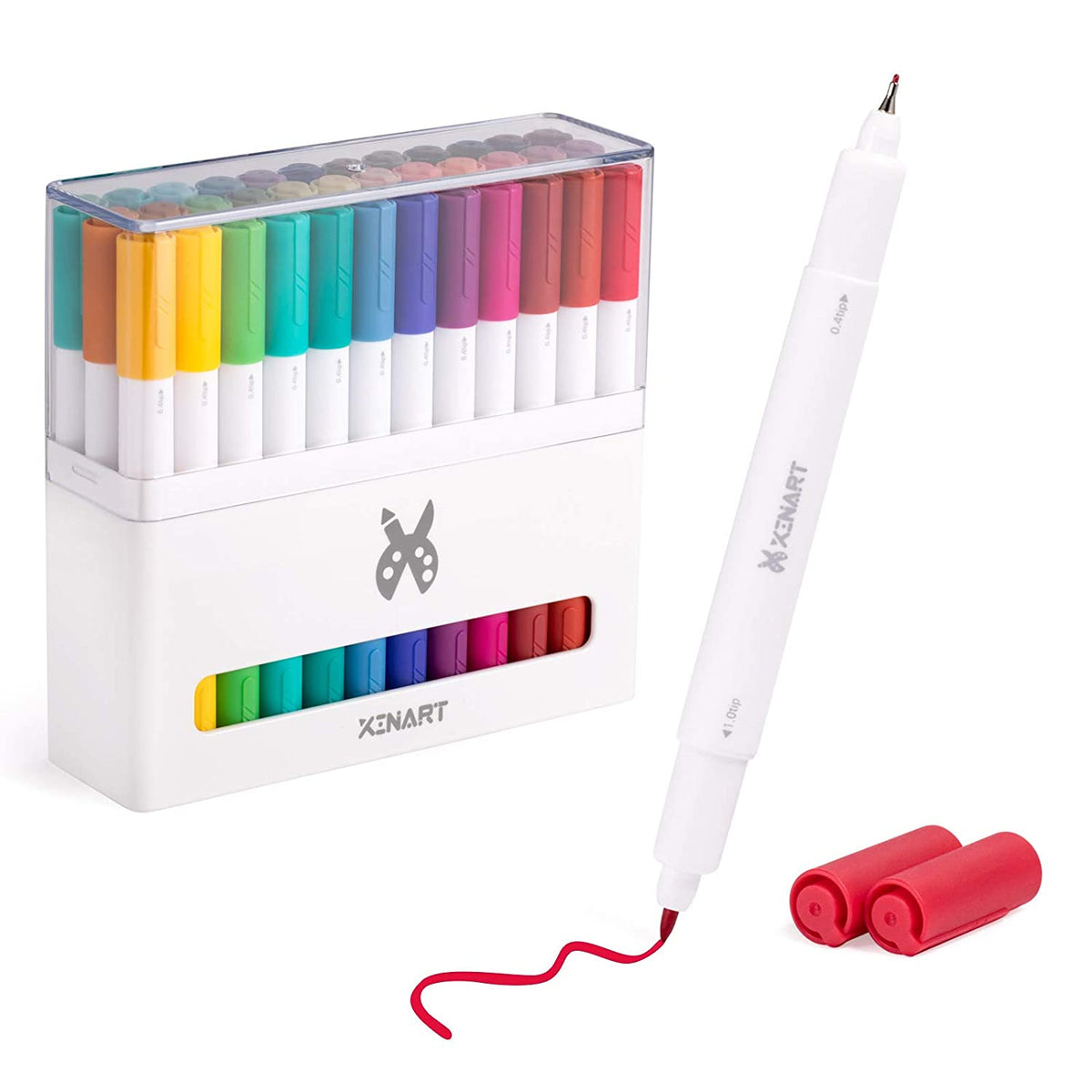  YKKZART Dual Brush Markers Pens for Adult Coloring
