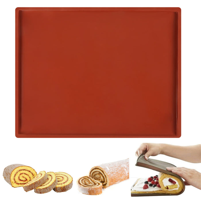 X LARGE Silicone Rolling Cake Dough Mat Pastry Clay Fondant Baking