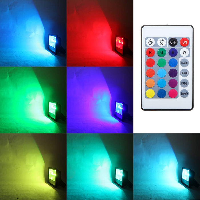 RSN LED 200W RGB LED Flood Lights Outdoor Color Changing LED Security —  CHIMIYA