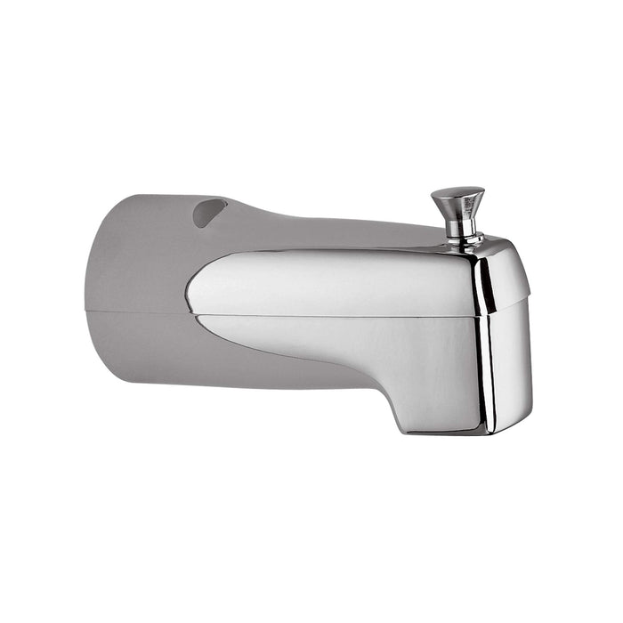 Moen 3931 Replacement 5.5-Inch Tub Diverter Spout with 1/2-Inch Slip Fit Connection, Chrome