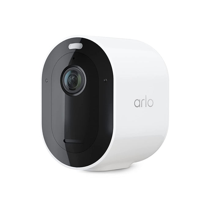 Arlo Pro 4 Spotlight Camera - 1 Pack - Wireless Security, 2K Video & HDR, Color Night Vision, 2 Way Audio, Wire-Free, Direct to WiFi No Hub Needed, White - VMC4050P