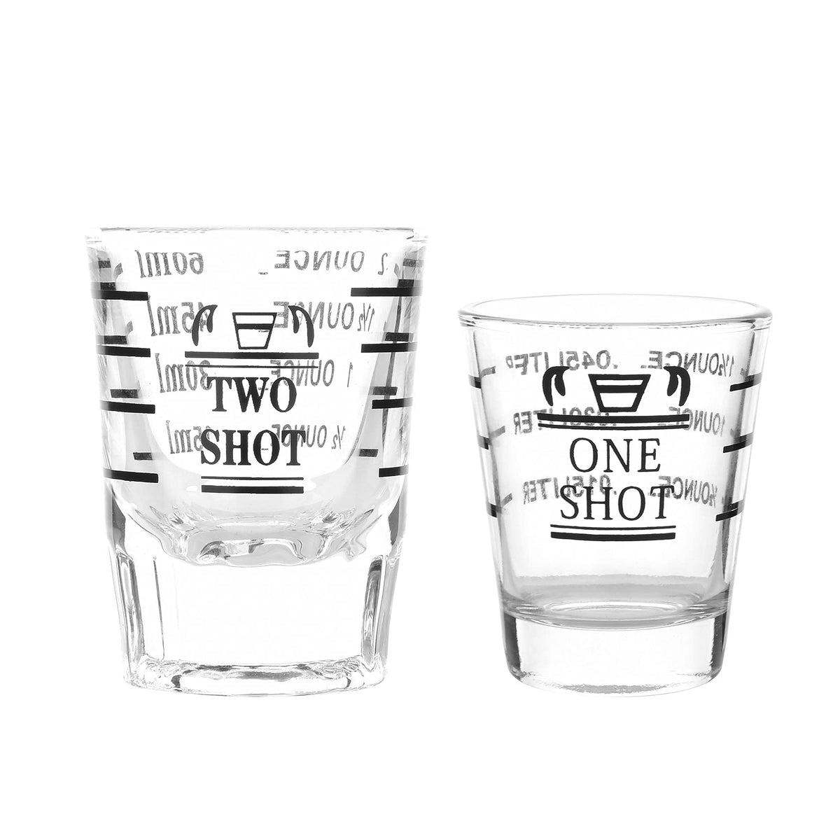 Spirits 12-Ounce Dueling Drinking Glasses - Set of 2- Spitfire Girl SFG