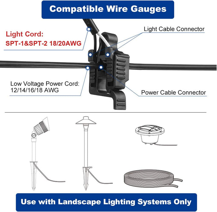 20pack Low Voltage Wire Connectors 12
