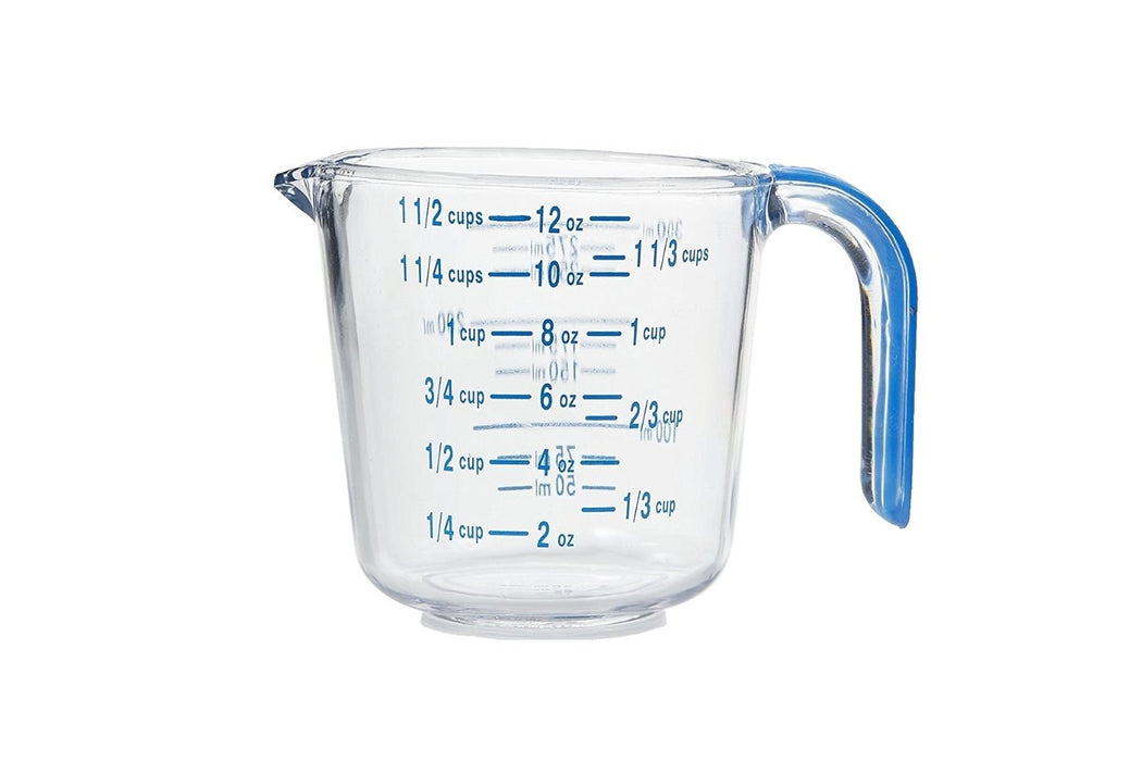 Arrow Plastic Measuring Cups for Liquids, 1.5 Cups - With Cool-Grip Ha —  CHIMIYA