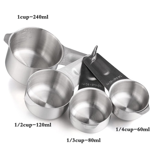 Hedume Set of 4 Silicone Flexible Measuring Cups with Marking, 2 Pack —  CHIMIYA