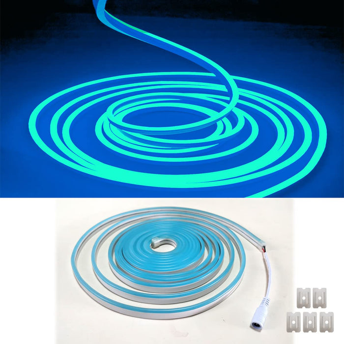 NC dobestyou Ice Blue Neon LED Strip Lights，16.4 ft/5m DC 16V Waterpro —  CHIMIYA