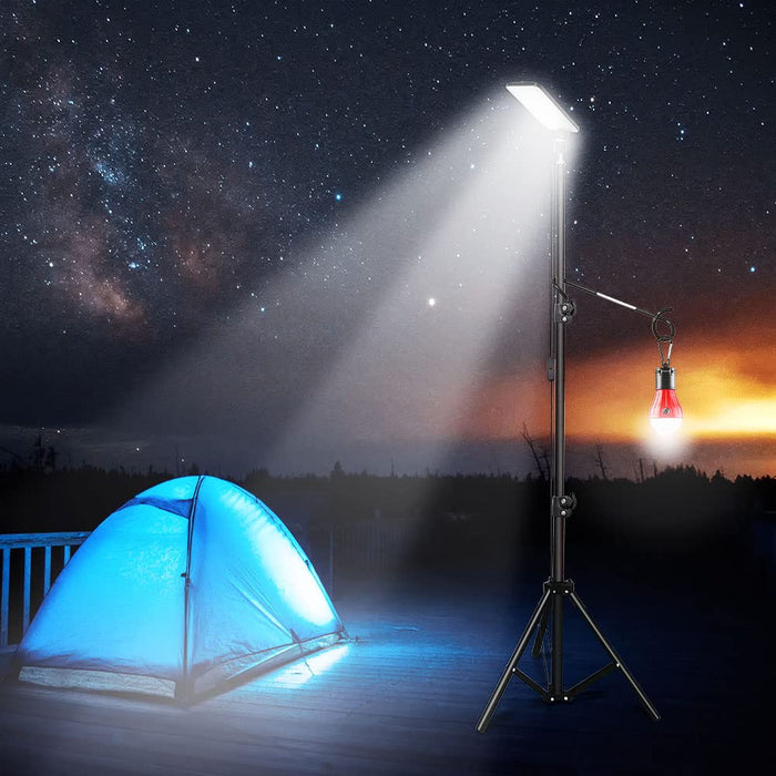Camping Portable Lantern High Power Rechargeable LED Light Outdoor Magnet  Flashlight Tent Lamp Work Repair Fishing Lighting LEDS