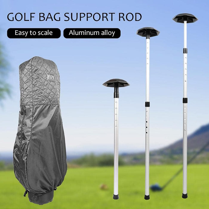 ZSQSM, Marukio Golf Travel Bag Support System Golf Support Rod AntiImpact Support Cover and Aluminum Alloy Rod Golf Support Stick Adjustable Clubs Protection System Pole