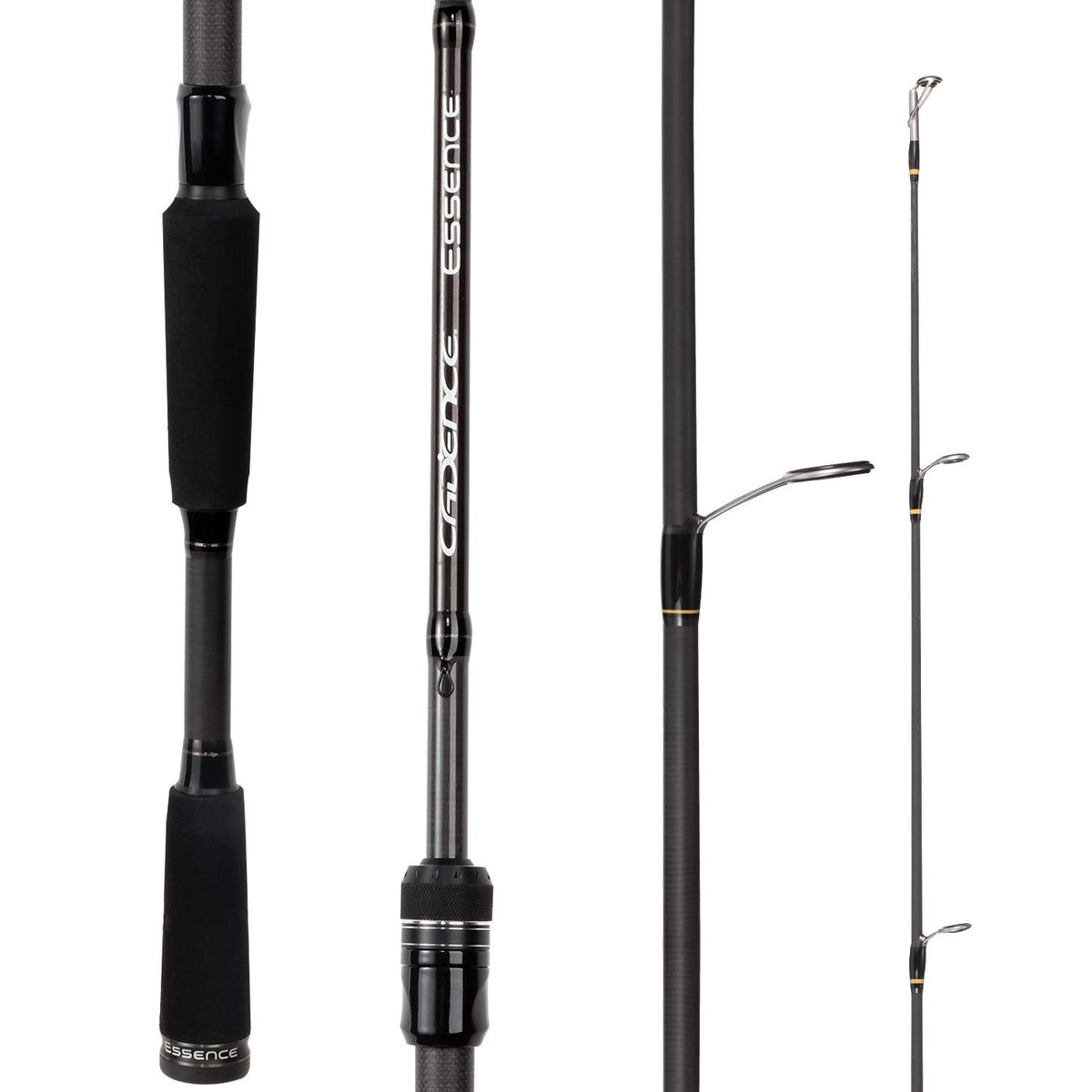 Cadence Fishing CR5 Spinning Rods | 30 Ton Carbon | Fuji Reel Seat |  Stainless Steel Guides with SiC Inserts | Full Assortment of Lengths,  Actions and