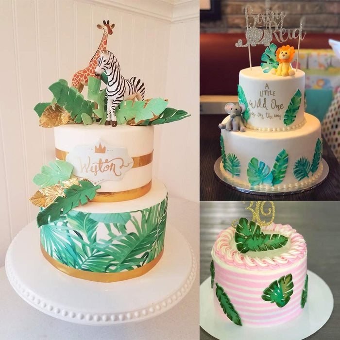 Jungle Safari Animal Fondant Silicone Mold Forest Woodland Wild Cupcake  Topper Cake Decorating Tool Baby Shower