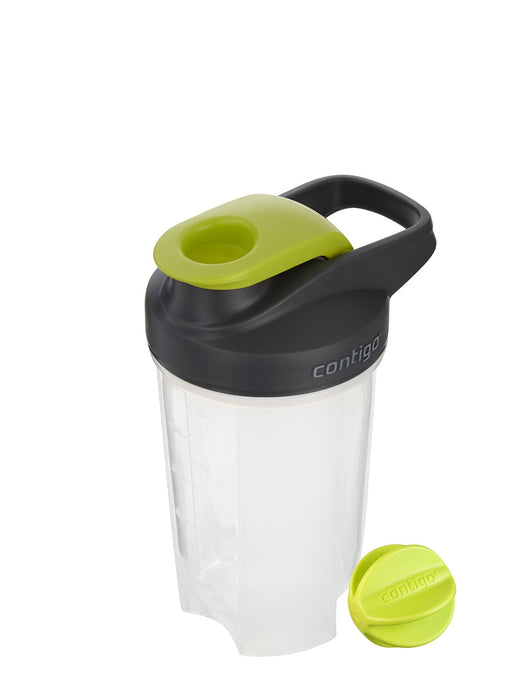 Contigo Shake & Go Fit Snap Lid Shaker Bottle, 20 oz., Electric Green