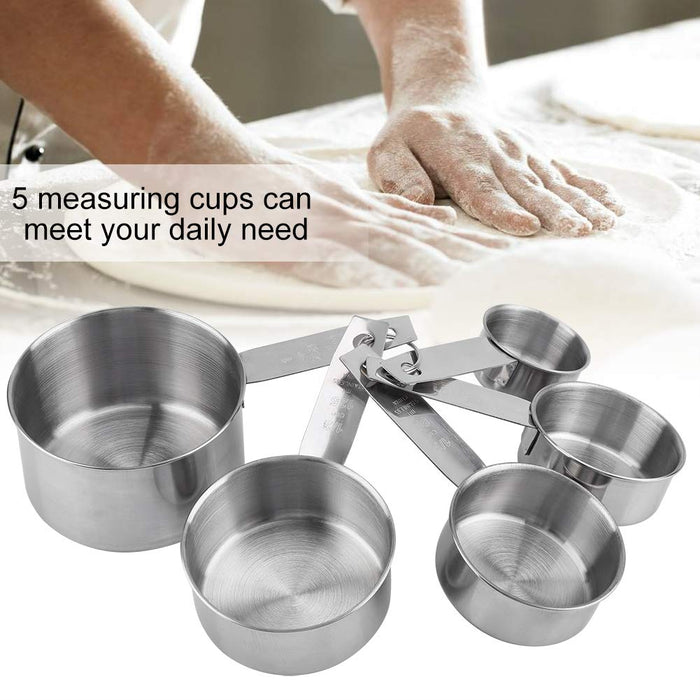 5pcs/set Kitchen Measuring Spoon Measuring Cups Measuring Tools