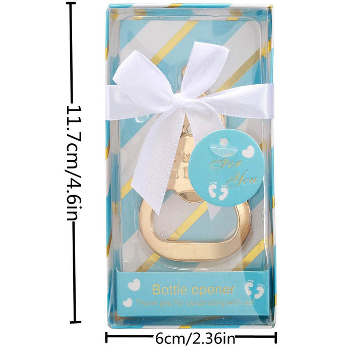 24PCS It's A Boy Baby Bottle Opener Baby Shower Party Favor Wedding Anniversary Baby Birthday s for Guest 1st Birthday s Gender