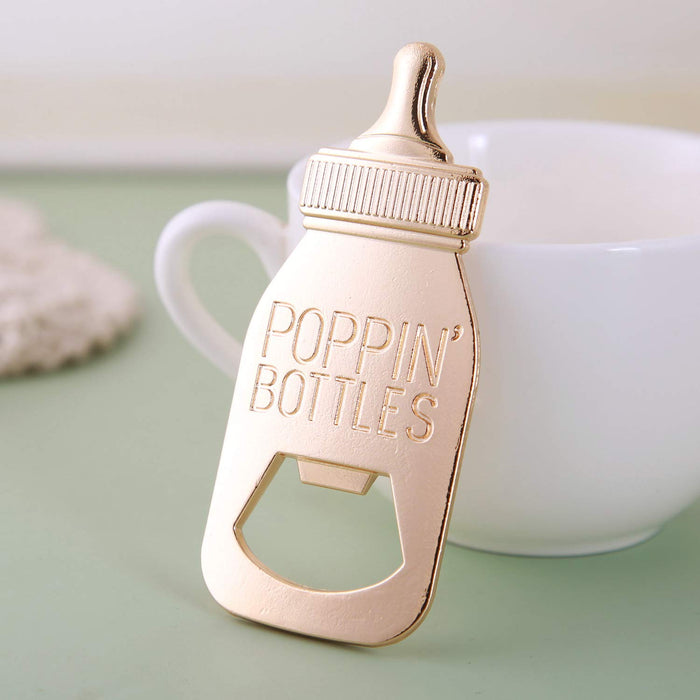 12 Pack Baby Shower Bottle Opener Baby Shower Party Favors Baby Bottle Shaped Baby Birthday Wedding Giveaways Party Souvenirs