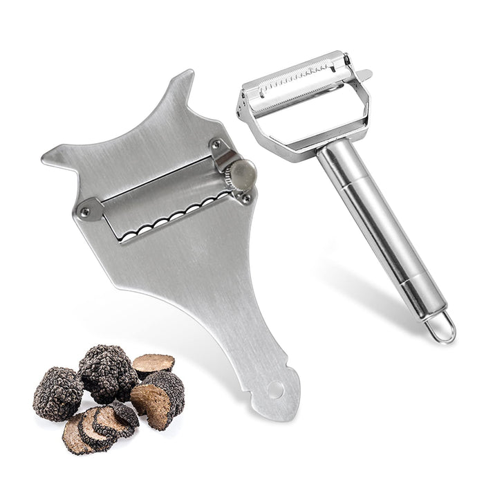 Truffle Slicer Shaver Stainless Steel Chocolate Cheese Shaver Grater Curler  with