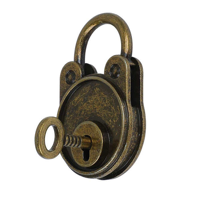 Hyamass hyamass 3pcs vintage antique style mini archaize padlocks