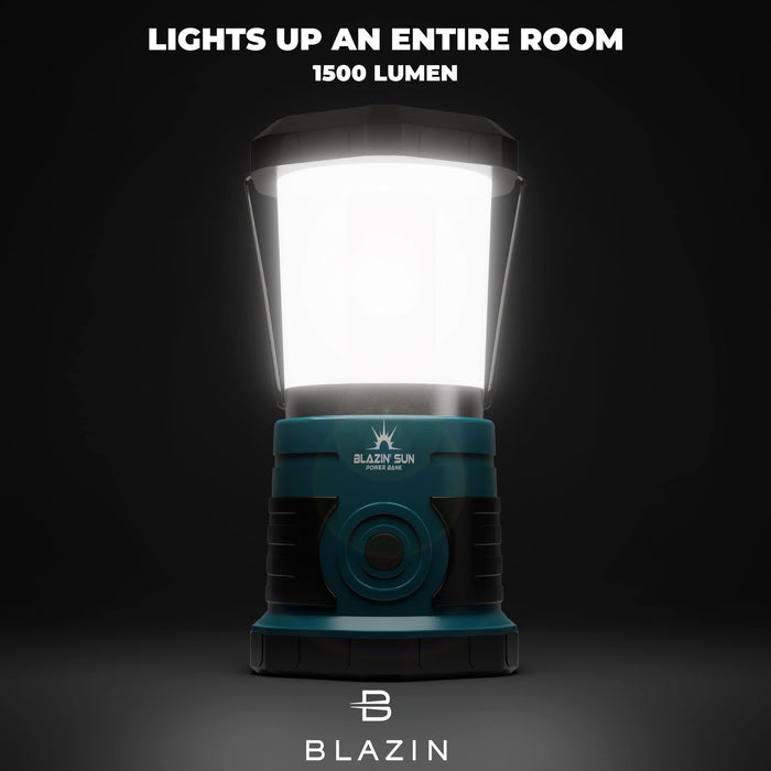 Blazin 750 Lumen Battery Powered Storm Lantern for Power Outages
