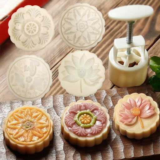 Mooncake Moulds Mooncake Stamps Kitchen Baking Gadgets Tiger