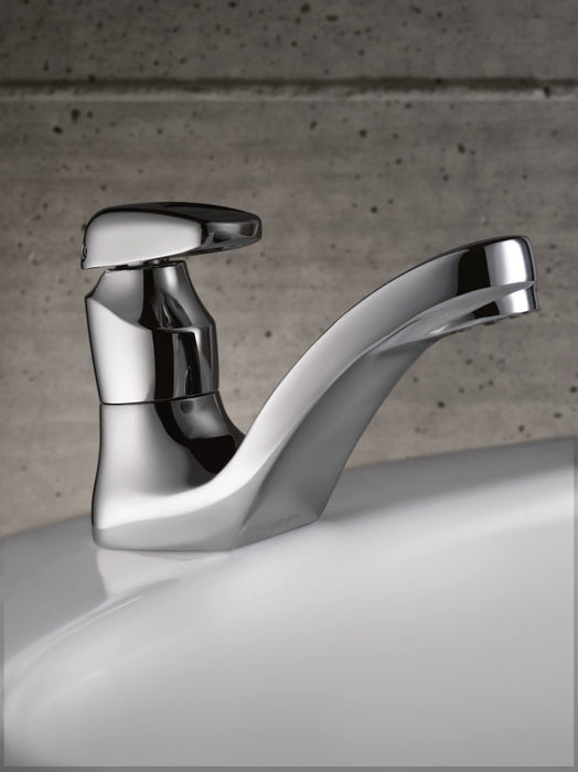 Moen Commercial Chrome M-Press Single-Mount Metering Bathroom Sink Faucet .5 gpm, 8884