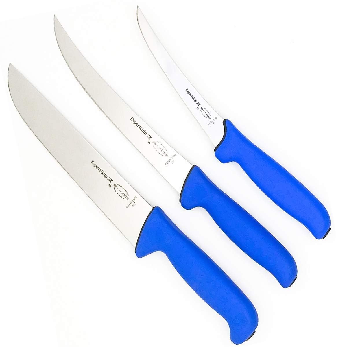 F.Dick - 4 Piece Knife Set w/ Knife Block - Forged - ActiveCut - 8907200  - Black - Davison's Butcher Supply