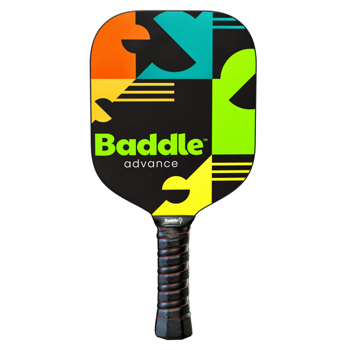 Baddle Advance Paddle|Graphite Pickleball Racket with EdgeTech Protect Technology and Polymer Honeycomb Core|USAPA Approved Pickleball Racket for Beginner,Intermediate,and Advanced Pickleball Play