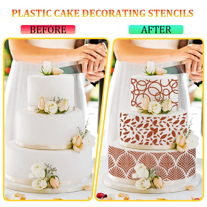 Cake Decorating with Stencils!
