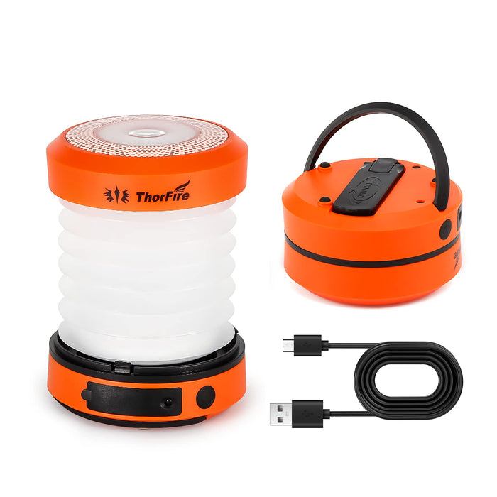 USB Solar Hand Crank LED Rechargeable Camping Lantern Portable Bright Tent  Lamp
