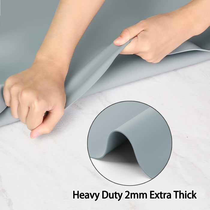Silicone Mat 36X24Inch for Kitchen Counter Crafts Table Protector