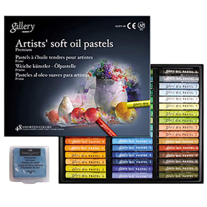 Mungyo Gallery Artists' Soft Oil Pastels - Set of 72