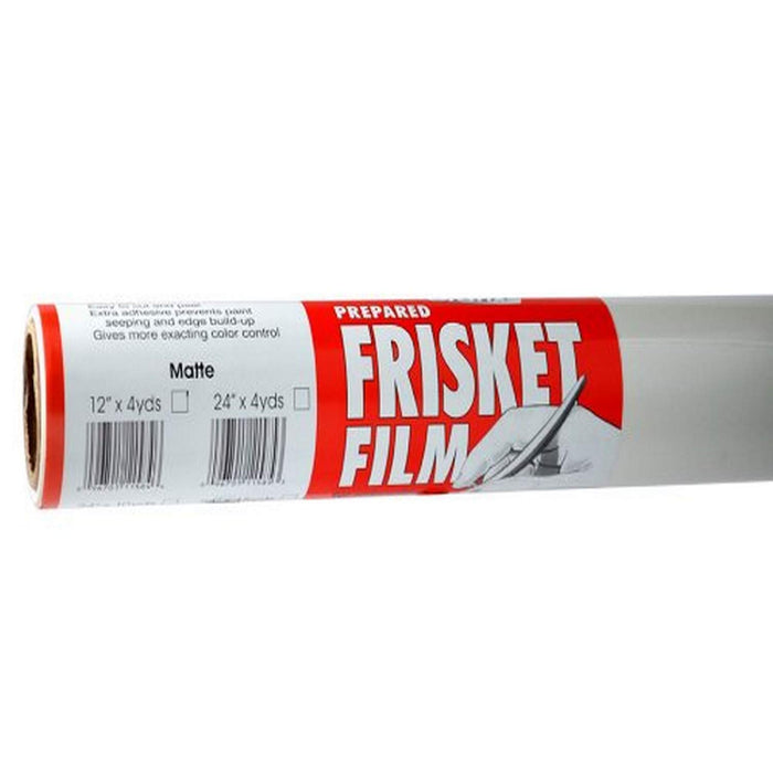 Grafix Extra Tack Frisket Film for Airbrushing, Retouching, Stencils, Rubber Stamping, Watercolors, and Masking 12" x 4 Yard Roll, Matte