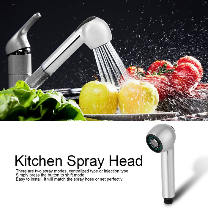 Faucet Sprayer Head, Kitchen Bathroom Pull Out Sink Faucet Nozzle 2 Functions Pull Down Tap Nozzle Spout High Flow Shower Head Replacement Part Hot for Personal Hygiene