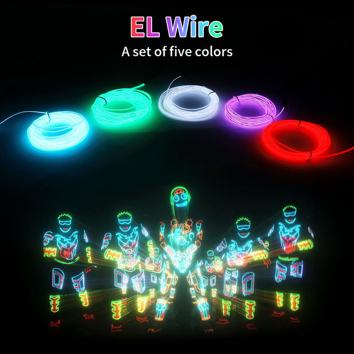 Neon Glowing Wire