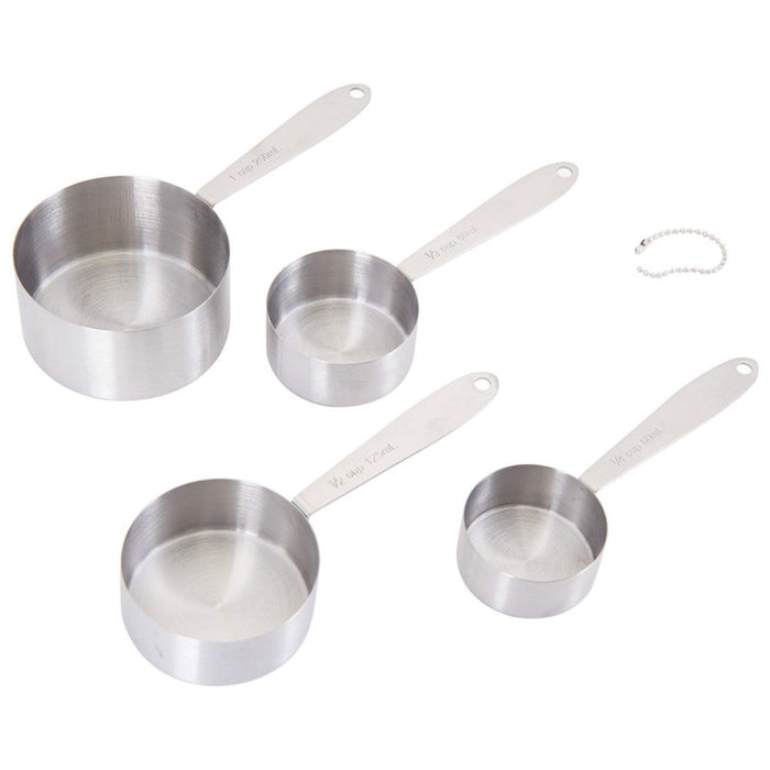 Farberware Pro Stainless Steel Measuring Cup and Spoon Set, 9-Piece